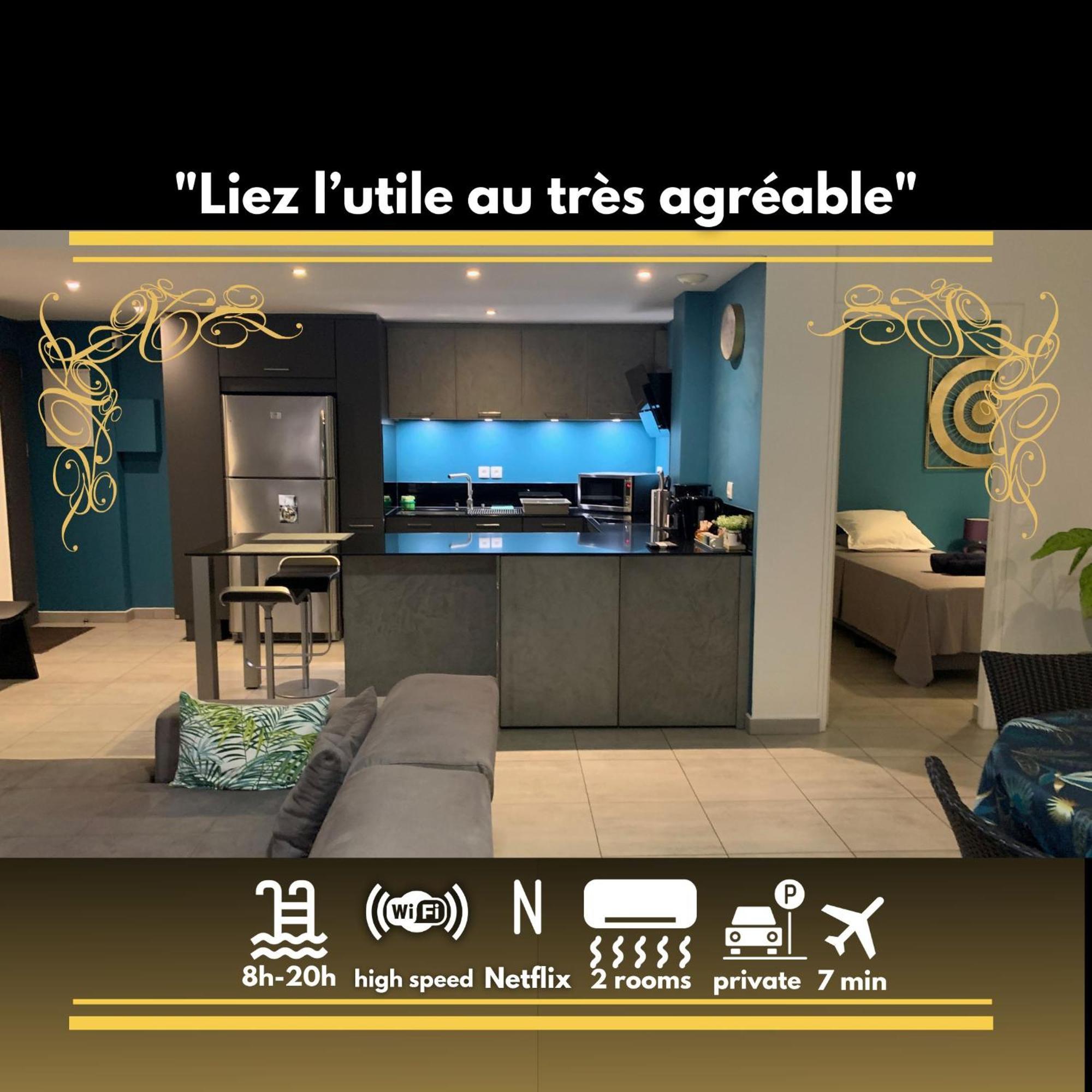 Kaili Ocean View Luxury 2Br Ac Throughout Fiber Wifi & Pool Daire Papeete  Dış mekan fotoğraf