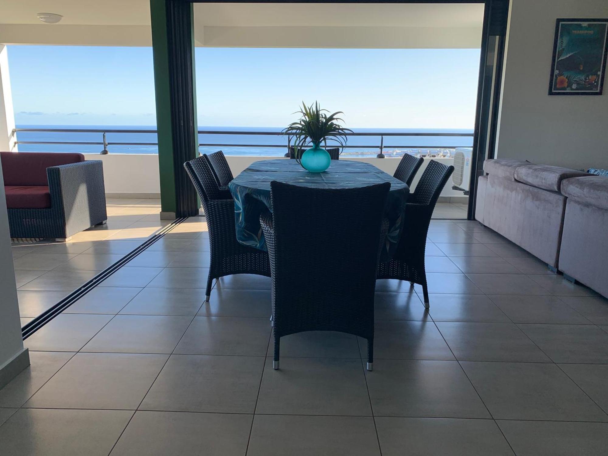 Kaili Ocean View Luxury 2Br Ac Throughout Fiber Wifi & Pool Daire Papeete  Dış mekan fotoğraf