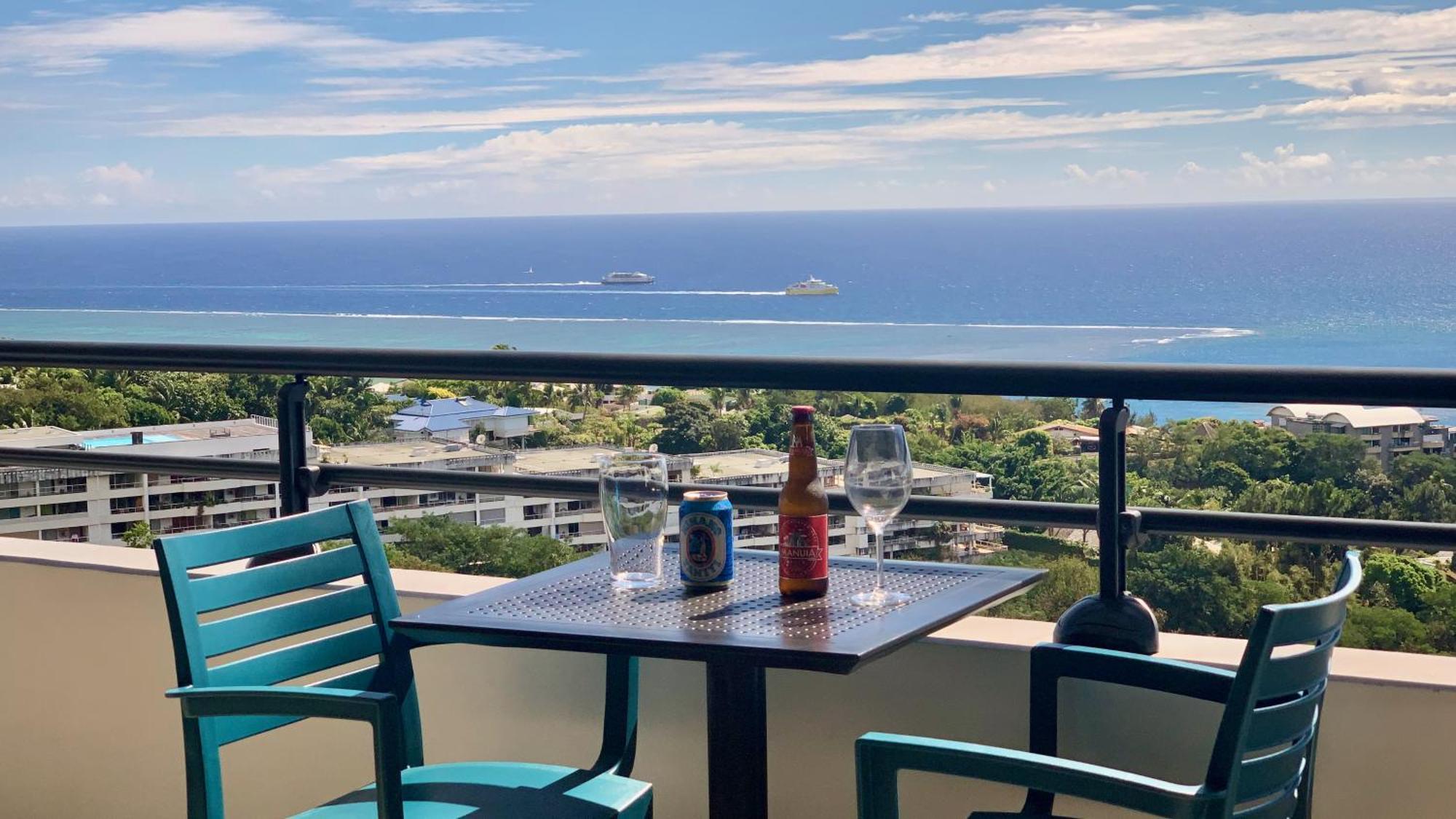Kaili Ocean View Luxury 2Br Ac Throughout Fiber Wifi & Pool Daire Papeete  Dış mekan fotoğraf