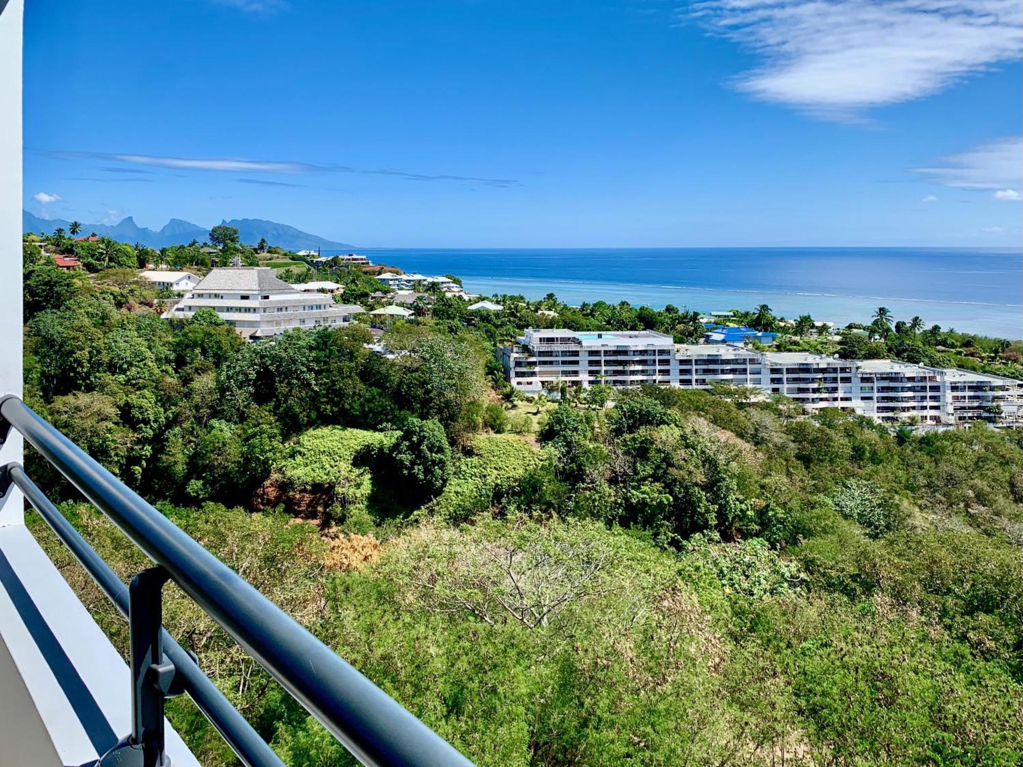 Kaili Ocean View Luxury 2Br Ac Throughout Fiber Wifi & Pool Daire Papeete  Dış mekan fotoğraf