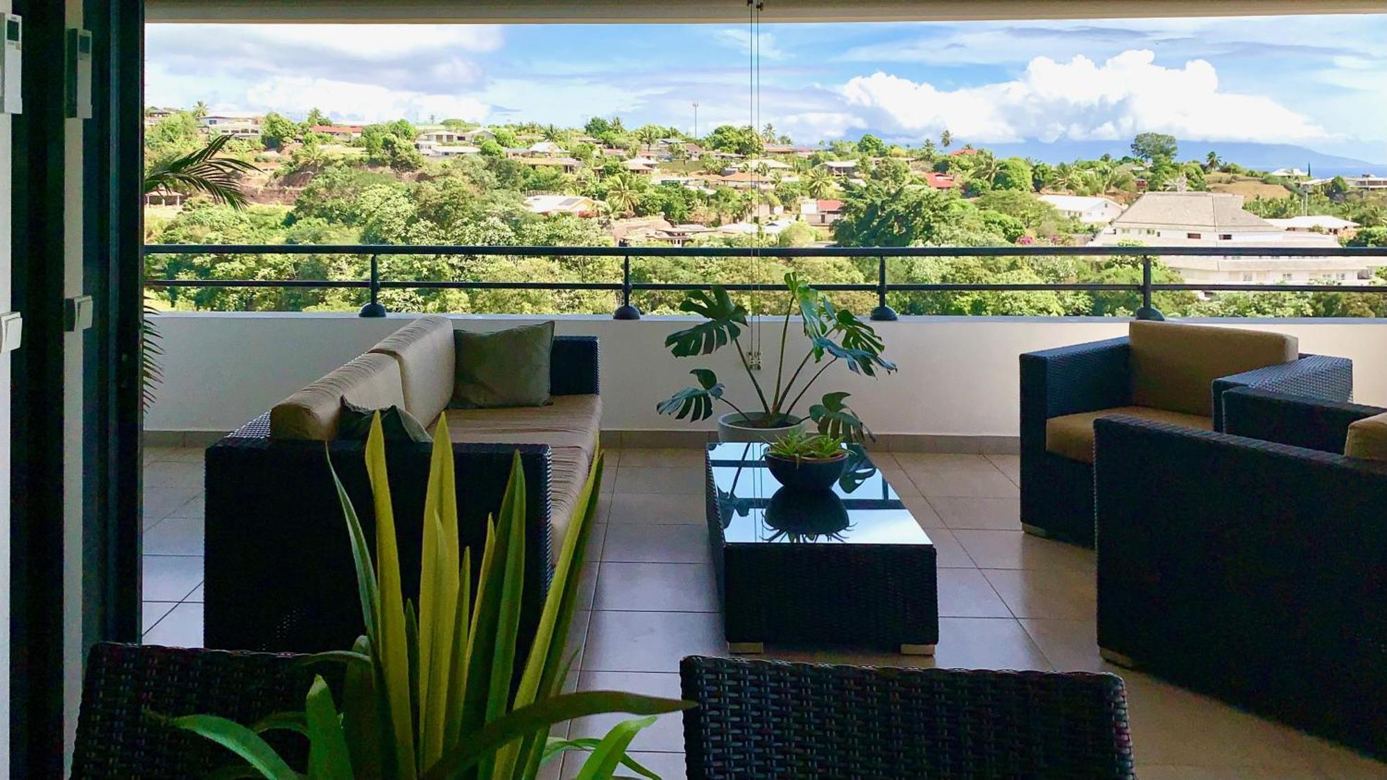 Kaili Ocean View Luxury 2Br Ac Throughout Fiber Wifi & Pool Daire Papeete  Dış mekan fotoğraf